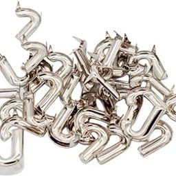 Enakshi® 30 Pcs Alloy Silver DIY Alphabet Letter Claw Rivets for Sewing Accessories J|Crafts | Leathercrafts | Leathercraft Accessories | Studs, Rivets & Tacks-image-40