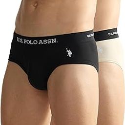 Men's Cotton Blend Classic Solid Briefs-image-90