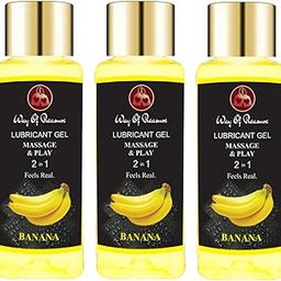 Way Of Pleasure Lube Flavoured Lubricant Gel-50Ml|Water Based Lube|Pack Of 3(Banana,Pack Of 3)-image-85