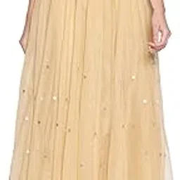 w for woman Women Polyester Strechable Maxi Skirts-picture-26