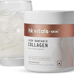 hk vitals Skin Radiance Marine Collagen Supplement Powder (Unflavoured, 150g) | Collagen Peptides with Vitamin C, E-image-42