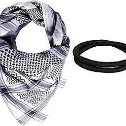 Arab Shemagh Tactical Desert Keffiyeh Head Scarf Arabic Turban Neck Headwear Wrap Arab Muslim Costume for Men Women-image-56