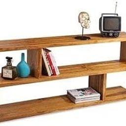 OGESTA Modern Narrow Sheesham Wood Shoe Organizer Brown Entryway Shoe Rack Small Narrow Multi-Layer Entrance Floor Shoe Cabinet Simple Home Large Capacity ShoeRack Brown (9 tier)-image-5