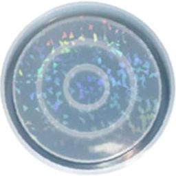 YellowCult™ 3D Resin Silicone Mould for Art & Craft, DIY, Resin Art, Handles, Soap, Chocolates, Candies, Ice Cubes, Candles Making Supplies [Holographic Round Silicone Mould]-29