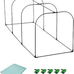 CALANDIS™ Mini Greenhouse Portable Garden Greenhouse for Outside Patio Flower Planting 150cmx55cmx50cm | Greenhouses & Cold Frames | Garden Structures & Shade | Yard, Garden & Outdoor Living-image-25