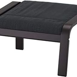 IKEA Poang Ottoman Black-Brown Hillared Anthracite 891.978.71-image-4