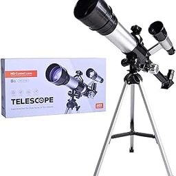 Telescope for Kids, Telescope for Astronomy, Kids Telescopes, HD Coated Lens, Outdoor 60 X Zoom Astronomical Telescopes with Tripod 360 / 19mm Scope for Beginner Kids-16