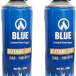Mickko Butane Gas Canister 225g (Pack of 2) – Resealable Portable Fuel Cartridge for Camping Stove, Gas Torch, Lighter, BBQ, Outdoor Cooking & Welding Tools-image-94