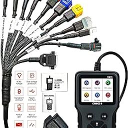 TOOLS TECHNICIAN BS6 Bike Launch cr3001 OBD Scanner All Bike Heavy Duty Molded Universal Wire Bike Scanner with Launch 3001 OBD Scanner, All Code Reader with Continuity Cable for Wire Checker-picture-12