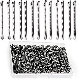 Bobby Hair Pins for Women & Girls (Pack of 50) | Stylish Bob Hairpins for Hairstyling | Hair Styling Accessories Clips (Black)-54