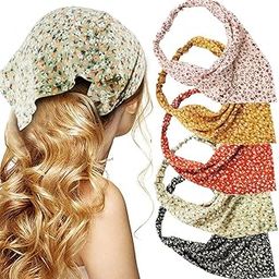 Scarf for Women 5 Pack Hair Bandanas for Women Hair Scarf-picture-36