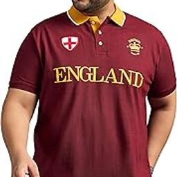 Bigbanana Men's Plus Size Regular Fit Polo T-Shirt-image-96