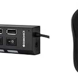 ZEBRONICS 150Hb 4 Port USB Hub with Dedicated On/Off Switch, Led Indicators, 45Cm Cable Length, Opti-image-69