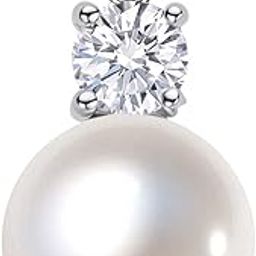 Stylish Solitaire Pearl Pendant Necklace | 92.5 Sterling Silver & Brilliant Lustre Pearls | Lovely Gift For Women & Girls-image-9