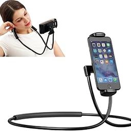 Drumstone (𝗦𝗽𝗲𝗰𝗶𝗮𝗹 𝟭𝟱 𝗬𝗲𝗮𝗿𝘀 𝗪𝗮𝗿𝗿𝗮𝗻𝘁𝘆 Universal Lazy Neck Phone Holder – 360° Rotating Flexible Stand for Hands-Free Viewing of Smartphones and Tablets-picture-30