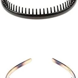 LICHTS®2/set Resin Zigzag Hair Band Toothed Headband Hoop Band Hair Accessories|Clothing, Shoes & Accessories | Womens Accessories | Hair Accessories|2 Pieces Headbands-image-34