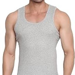Colors Men's Round Neck Derby Vest Black|Pure Cotton with Super Stretchable Finish|Comfort Fit |Pack of 1-image-97