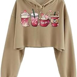 Crop Hoodie Sweatshirt Women Casual Stylish Cute Latest White Black Pink Lavender Beige Girl-image-8