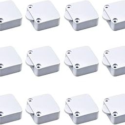 White Wardrobe Cabinet Door Switch ON/OFF Cabinet Door Light Control Switch (Cabinet Switch) - Pack of 12-60