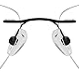 VINCENT CHASE EYEWEAR Unisex Zero Power Bluecut & Antiglare Computer Eyeglasses For Eye Protection and Strain | Stainless Steel | Rimless Rectangular | Medium | VC E14324-image-41