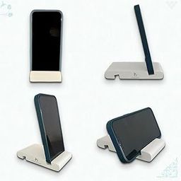 CRAFTSLANE Handcrafted Wooden Mobile Stand, Cell Phone Stand for Office Desk for Home for Table Portable Compact & Lightweight Hands-Free Viewing All Smartphones & iPhone (Solid Eggshell Pack of 1)-18