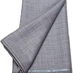 Check Men's Cotton Feel Poly Viscose Unstitched Trouser Suit Length Fabric,Coat,Pant,Blazer, Free Size-picture-49