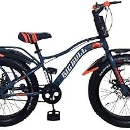 Popstar Big Bull IC 20x3.00 Fat Tyre Bicycle with Dual Disc Brakes and Wide Rim Suitable for 7-10 Years-6