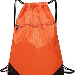 ™ Travel Nylon Drawstring Bag Sack Beach Gym Backpack Shoes Bags Orange | Backpacks, Bags & Briefcases | Mens Accessories-picture-8
