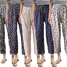 Women's Full Night Pant, Sleepwear Pant Prints May Vary (Assorted Night Pant)-image-27