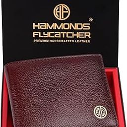 RFID Protected Bi-Fold Wallet for Men Leather Original, Mens Wallet, Leather Wallets for Men, Classic Purse with 4 Card Slots, Coin Pocket, Gift for Mens - Brown-image-8