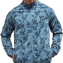 technosport Men's Slim Fit Printed Regular Jacket With TS Flexi, SPF50+, Quick Dry for Regular Use-picture-28