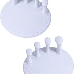 VELURA Toe Separators Fitness Home Improve Legs Shape Yoga Lightweight Toe Dividers blue|1 Badminton Racket |Insoles & Shoe Inserts| Medical, Mobility & Disability-image-71