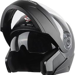 Steelbird SBA-7 7Wings ISI Certified Flip-Up Helmet for Men and Women with Inner Sun Shield-13