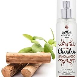 Menjewell Musky Chandan Sandalwood Spray Perfume For Men And Women | Pocket Perfume | Eau De Parfum | Best Gifting Long Lasting Luxury Scent | Daily use fragrance | (105 ml)-image-72