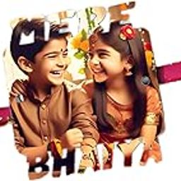MERE BHAIYA Custom Photo MDF Rakhi | Personalized Raksha Bandhan Gift for Brothers | Premium Wooden Rakhi with Photo-image-40