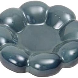 Beyond Homes Multipurpose Ashtray, Natural Glazed Glossy Finish, Decorative Showpiece for Home, Office, Bar, Cafe, and Lounge Decor, with Durable and Elegant Design (Metallic Blue)-image-28