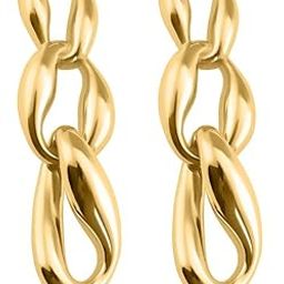 Linked Gold Chain Drop Earrings for Women - Gold Plated, Waterproof & Anti Tarnish Earrings | Gift For Women & Girls | Durable, Lightweight, & Comfortable Jewellery for Women-image-44