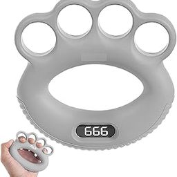 SHOPARAM New Hand Grip Strengthening With Counter Hand Strengthener with counter Grip Ring- Forearm Ring Hand Exercisers-41