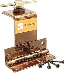 Sumikrafts screen printing single hinge table clamp+4 drywall screws black phospated size 3.5cm for holding screen printing frame on table-image-88