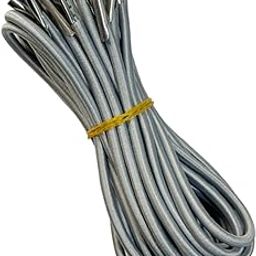 ATORSE 4X Patio Chair Replacement Cord Universal Outdoor Sun Lounger Elastic Cord Gray-image-97