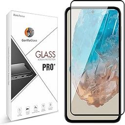 BATCHONE Tempered Glass Screen Protector Compatible for Samsung Galaxy M35/A35/A55 5G(Black) with Edge to Edge Coverage and Easy Installation kit-image-76
