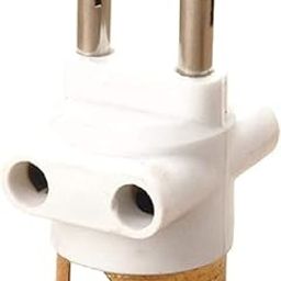 2 Pin Bulb Holder Parallel Adapter with Plug and Light Socket (Pack of 2, White)-image-57