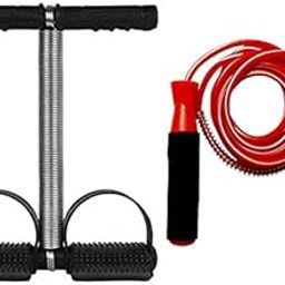 Consonantiam Tummy Trimmer Stomach and Abdominal or Belly Exerciser Equipment with Adjustable Skipping Rope for Gym Training and Workout for Men, Women. Multicolor-picture-21