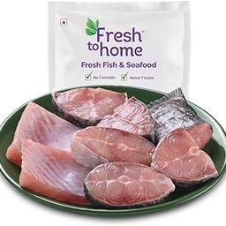 FreshToHome Rohu/Rui | Fish Bengali Cut Headless | 480g to 500g Pack | fish size: 1kg to 1.5kg Size | Fresh | Never Frozen-15