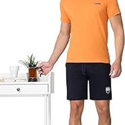 Men Shorts - 100% Combed Cotton - Drawstring Waist, Functional Pockets-image-23