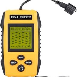 SUNGOOYUE TL88E Portable LCD Fish Finder 100M Depth Range Sonar Sensor Fish Depth Scale Fish Size Distinguishing Fish Alarm-16