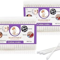 Paper Cotton swabs, Natural Cotton Buds, Gentle on Face, Cotton Buds for Ear Cleaning, Makeup, and Beauty Applicator, Ear Buds for Baby, All Natural Cotton Swabs - 200Pcs (Pack of 2)-picture-49
