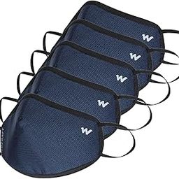 Wildcraft Unisex-Adult Polyester SUPERMASK W95+ Reusable Outdoor Respirator 5P : Pointel : BLU_POSDN : M (8903338298090 Medium)-41