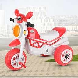 CREW4 Mini Bullet Tricycle for Kids,Smart Plug n Play Kids Ride on for 12 Months to 60 Months Boys/Girls/Children Cycle Bullet Tricycle (RED)-image-13