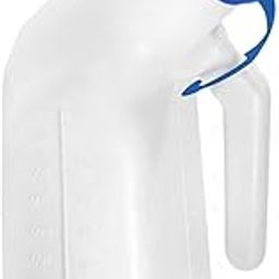 KAPGGRILA Unisex Polypropylene Autoclavable Urinal - 1000 ML Capacity | Pack of 1 | Durable, Reusable & Sterilizable | Ideal for Home, Hospital, and Travel Use | Spill-Proof Design for Men & Women.-31